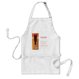 Persoonlijk, RCIA Gefeliciteerd, katholiek, rood Standaard Schort