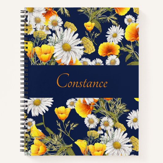 Persoonlijk recept in Chamomile & Poppies Notitieboek (Voorkant)