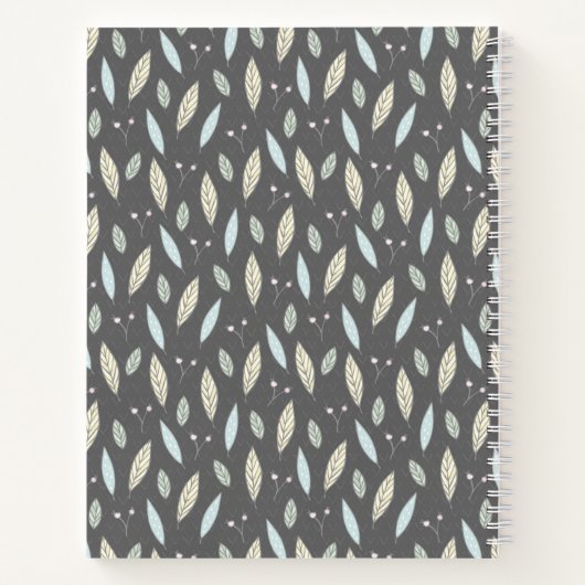 Persoonlijk recept spiraal notitieboek (Achterkant)