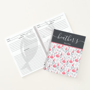 Persoonlijk recept spiraalboek notitieboek