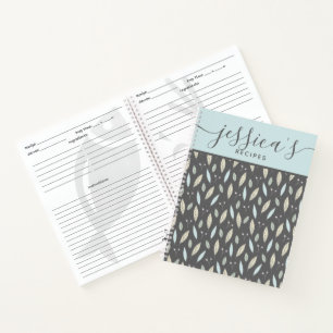 Persoonlijk recept spiraalboek notitieboek