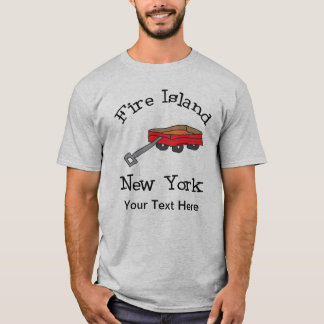 Persoonlijk Red Wagon Fire Island T-shirt