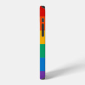 Persoonlijk Regenboogpatroon iPhone Hoesje (Linkerkant)