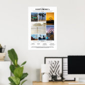 Persoonlijk Reis Souvenirbord foamcore Poster (Thuiskantoor)