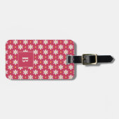 Persoonlijk Reisecadeau voor Vrouwen Gepersonalise Bagagelabel (Voorkant horizontaal)