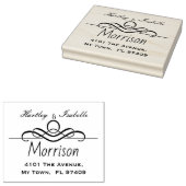 Persoonlijk retouradres rubberstempel (Gestempeld)