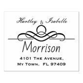 Persoonlijk retouradres rubberstempel (Afrduk)