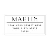 Persoonlijk retouradres Zelfink Stempel (Design)