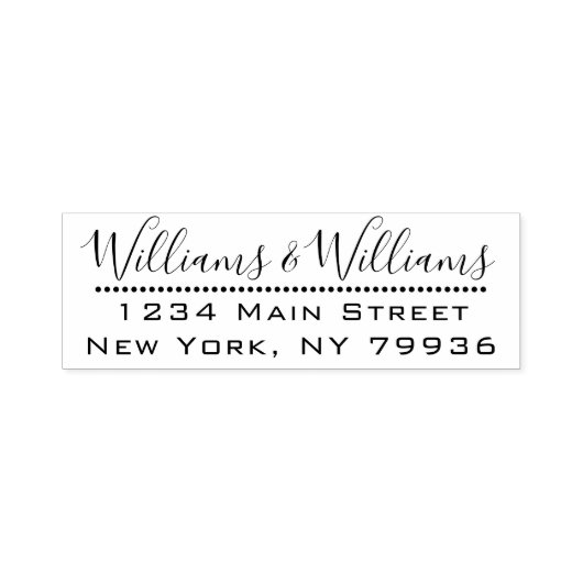 Persoonlijk retouradres  zelfinktende stempel (Design)