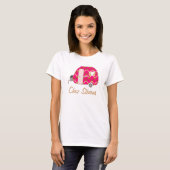 Persoonlijk Retro Design Caravan Eigenaar T-shirt (Voorkant volledig)