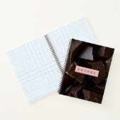 Persoonlijk Rijke Chocolade Ontwerp Notitieboek (Binnen)
