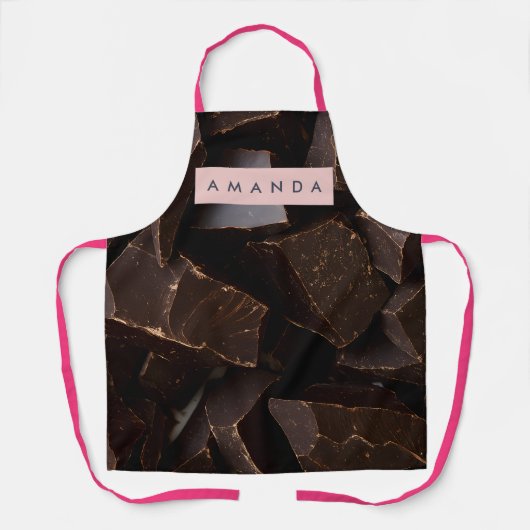 Persoonlijk Rijke Chocolade Ontwerp Schort (Voorkant)
