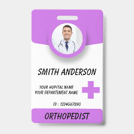 Persoonlijk RN-verpleegsteridentificatiebadge Badge