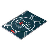 Persoonlijk robotica notitieboek (Linkerzijde)