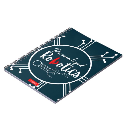 Persoonlijk robotica notitieboek (Linkerzijde)