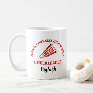 Persoonlijk Rode Cheerleader Hoge School Koffiemok