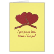 Persoonlijk Rode gouden hartenliefde