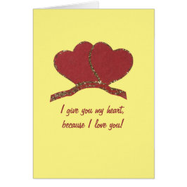 Persoonlijk Rode gouden hartenliefde