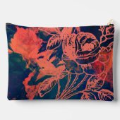 Persoonlijk Roestig Roos Monogram Etui (Achterkant)