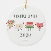 Persoonlijk Romansch reader-sieraad Keramisch Ornament (Voorkant)
