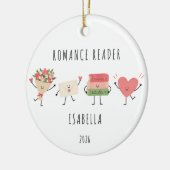 Persoonlijk Romansch reader-sieraad Keramisch Ornament (Links)