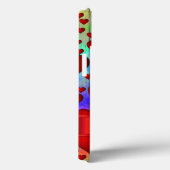 Persoonlijk romantisch hartpatroon Case-Mate iPhone case (Achterkant / Rechts)