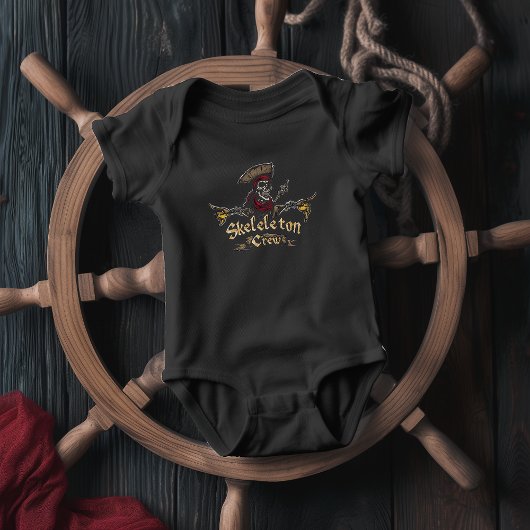 Persoonlijk Rompertje met Skelet Motief Romper