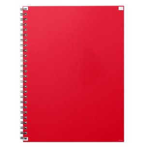 Persoonlijk Rood Succes Notitieboek