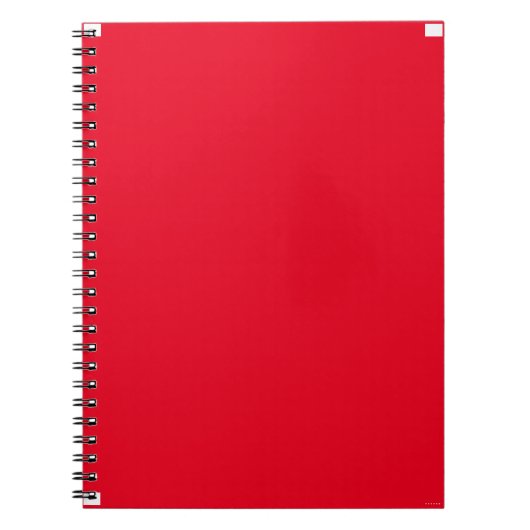 Persoonlijk Rood Succes Notitieboek (Voorkant)