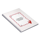 Persoonlijk roosterpatroon notitieboek (Rechterzijde)
