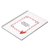 Persoonlijk roosterpatroon notitieboek (Linkerzijde)