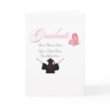 Persoonlijk Roze Afstudeercadeau, Aangepaste Naam