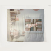Persoonlijk Roze Ballet Dansstudio Achtergrondsche Wandkleed (Voorkant (horizontaal))