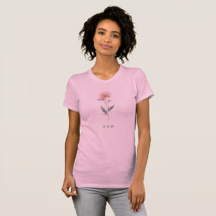 Persoonlijk Roze Dames T-Shirt