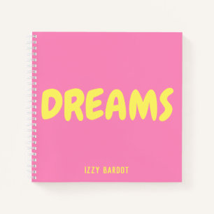 Persoonlijk Roze Droom Notitieboek