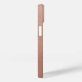 Persoonlijk roze gouden folie-foto-effect Case-Mate iPhone case (Achterkant / Rechts)