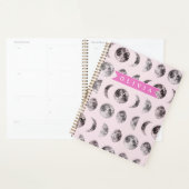 Persoonlijk Roze Kat Motief Cadeau Kat Liefhebber Planner (Display)