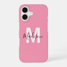 Persoonlijk Roze Monogram