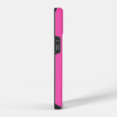 Persoonlijk Roze Monogram iPhone Hoesje (Rechterkant)