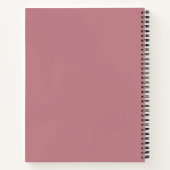Persoonlijk Roze Religieus Kruis Notitieboek (Achterkant)