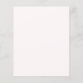 Persoonlijk Roze Strik Meisjes Papier (Achterkant)