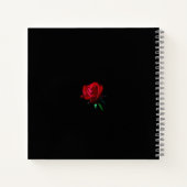 Persoonlijk rozen notitieboek (Achterkant)