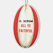 Persoonlijk Rugby-verzamelobject keramiek ornament (Links)