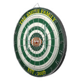 Persoonlijk rugbyveld dartbord wanddecoratie (Voorkant Rechts)