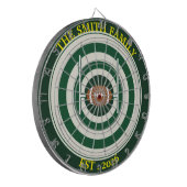 Persoonlijk rugbyveld dartbord wanddecoratie (Voorkant Links)