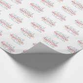 Persoonlijk, rustelende coach Dank je in woorden Cadeaupapier (Hoek)