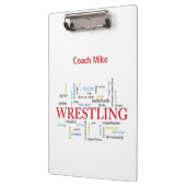 Persoonlijk, rustelende coach Dank je in woorden Klembord (Links)