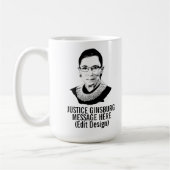 Persoonlijk RUTH BADER GINSBURG Koffiemok (Links)