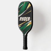 Persoonlijk RYDER Emerald Goud Pickleball Paddle (Links)