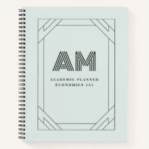 Persoonlijk saliegroen aangepast monogram middelba